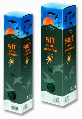 Ochranná sieť proti vtákom 5x10m
