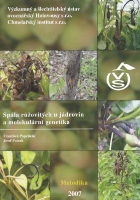 Spála ružokvetých u jadrovín a molekulárna genetika