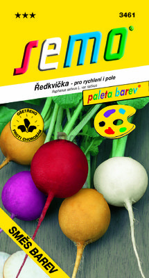 Reďkovka zmes odrôd