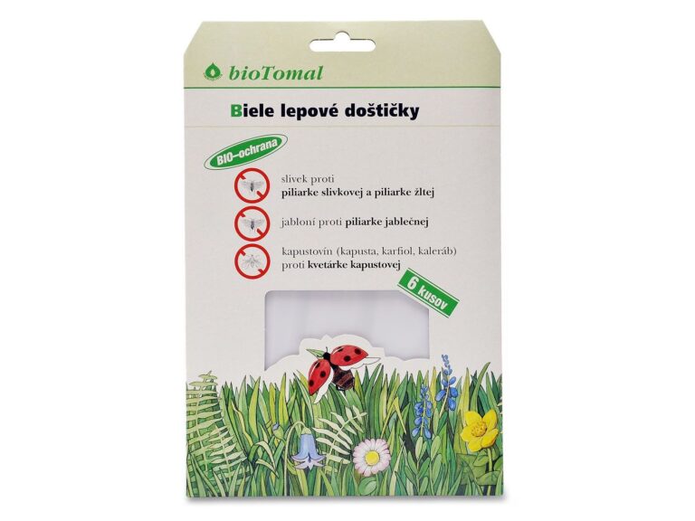 LEPOVÉ DOŠTIČKY BIELE 6ks