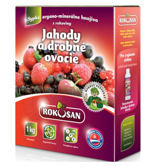 ROKOSAN JAHODY A DROBNÉ OVOCIE, 1 kg