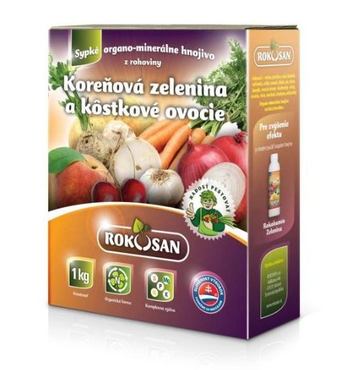 ROKOSAN KOREŇOVÁ ZELENINA A KôSTKOVÉ OVOCIE, 1 kg